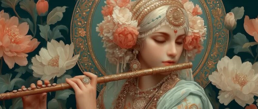 For inspiration, investigate the magnificent art and spirituality of the Hindu goddess Saraswati.