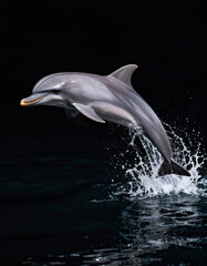 dolphin jumping out of water