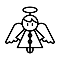 Angle doll icon
