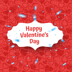 Happy Valentine's Day Greeting Card Happy Valentine's day poster voucher