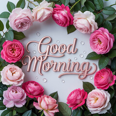 Floral Good Morning Greeting