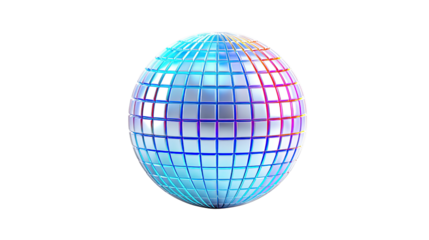 Shining Orb of Celebration: A captivating disco ball, reflecting a spectrum of colors, ready to ignite the dance floor and enhance any celebratory scene. 