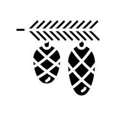 Pine cone icon