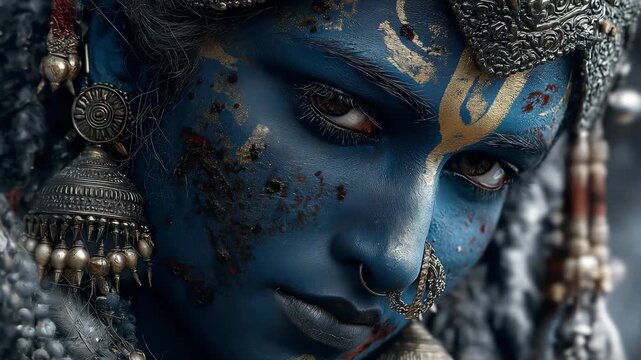 Kali Maa, the Hindu goddess of death and doomsday, is frequently connected to