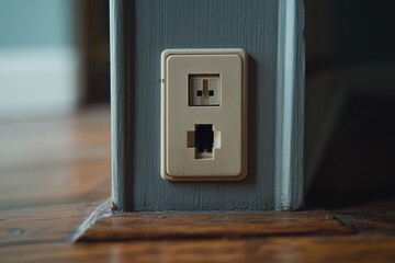 Repairing and assembling electrical outlets in a home environment during daylight for safety and functionality