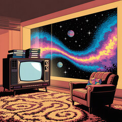 Cosmic View from the Living Room