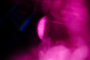 Grain noisy abstract neon colors gradient background for design. Blurred defocused. Lo-fi effect