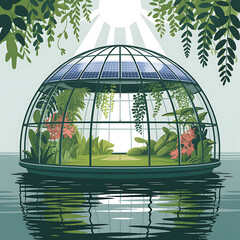 Sustainable Floating Botanical Habitat