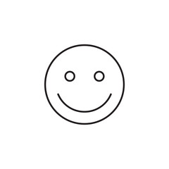Fototapeta premium Content Happy Face Emoji Satisfaction User Interface Icon