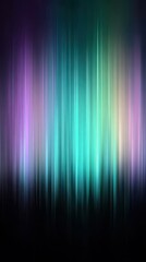 Fototapeta premium Abstract Vertical Lines of Light in Multiple Colors over Black Background