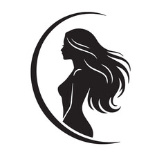 silhouette of a woman