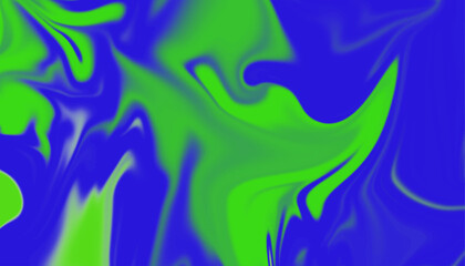 Modern background with translucent lines and vibrant swirling marbling. Abstract visualization of sound, liquid, or digital data stream.