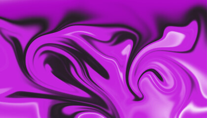 Abstract dark purple and black swirl design with an aesthetic, modern, and artistic feel. Simple, elegant contrast background in indigo and black, showcasing a smooth, lava-like flow.