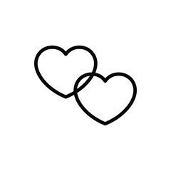 Romance,Friendship and love line icons. Interaction, Mutual understanding and assistance business. Trust handshake, social responsibility icons. Linear. Quality line. Vector