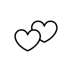 Romance,Friendship and love line icons. Interaction, Mutual understanding and assistance business. Trust handshake, social responsibility icons. Linear. Quality line. Vector