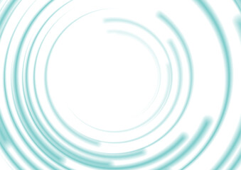 Blue minimal circles smooth lines abstract futuristic tech background