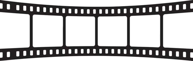 Film strip illustration eps