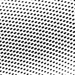 Abstract halftone wave dotted background. Halftone  grunge pattern with square.  Vector halftone modern pop art twisted texture for poster, cover, business card, postcard, art label layout, sticker.