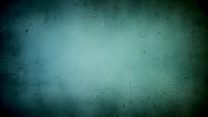 Fototapeta premium Abstract textured background with gradient blue tones and subtle scratches