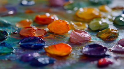 colorful fabric texture