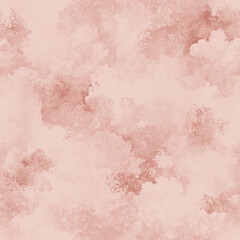 Soft watercolor wash with delicate pink and peach hues