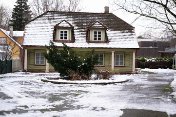 Street  view in P&auml;rnu, Estonia, Europe