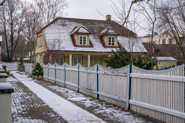 Street  view in P&auml;rnu, Estonia, Europe