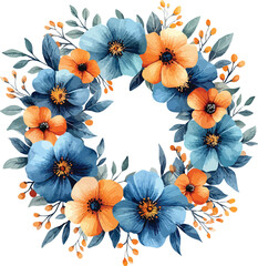 Seamless floral background pattern with colorful flowers and leaves, ideal for spring or summer textile design