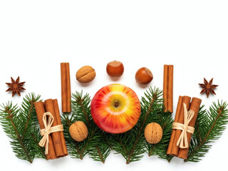 Composition Gourmande d’Hiver aux Saveurs Festives
