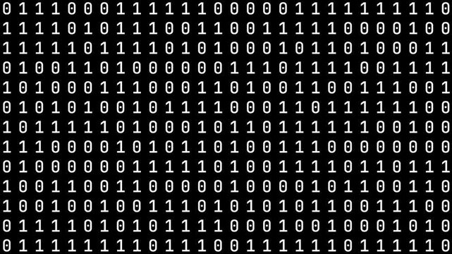 Binary numbers - background loop