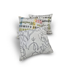   Set of decorative pillows