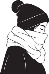 Abstract geometric design with vibrant color accents