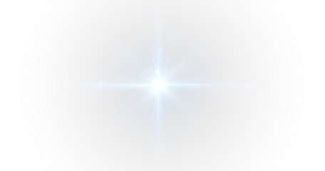 Blue star light glow bright flash beam cosmic sparkle radiant burst.
