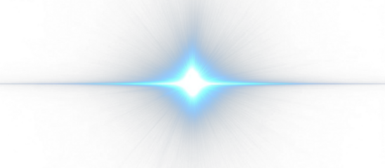 Flash star glow bright light beam blue sparkle radiant burst magic.
