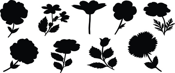 Abstract vector design with geometric shapes and color gradients in cmyk and grayscale