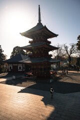 千葉県成田市　紅葉の成田山新勝寺
