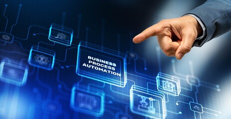 Business Process Automation. Technology to automate business tasks with AI