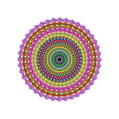 Colorful Concentric Pattern A Vibrant Abstract Design