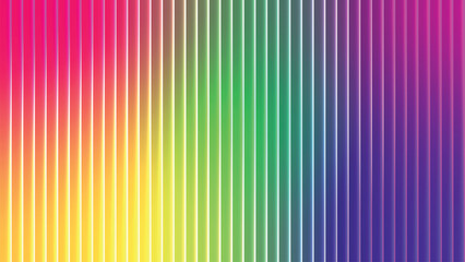 Vibrant neon stripes pattern with bold colors