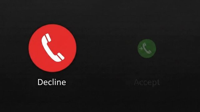 Accepting a call with a touch on a vibrant green screen, connecting instantly and bridging distances in a modern digital world now