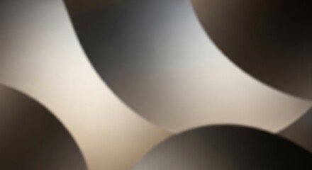 Elegant Abstract Composition with Soft Curved Shapes and Gradient Tones