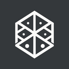 New Year's snowflake logo. 
Snowflake set on isolated background. Isolated snowflake vector icon logo snow Xmas cartoon character symbol collection. Frost background. Christmas icon. Happy New Year 20