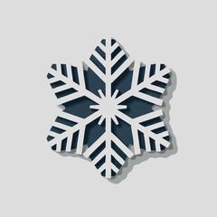 New Year's snowflake logo. 
Snowflake set on isolated background. Isolated snowflake vector icon logo snow Xmas cartoon character symbol collection. Frost background. Christmas icon. Happy New Year 20
