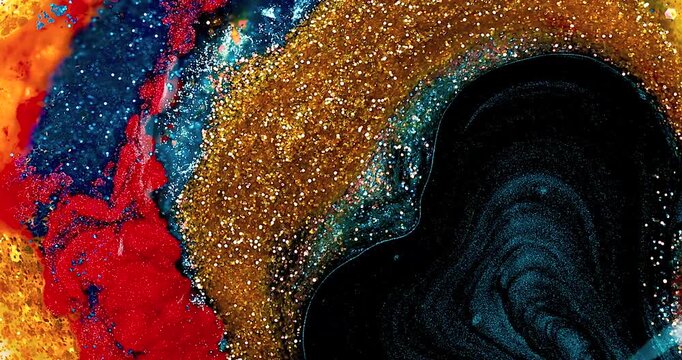 Texture astratta : esplosione di colori brillanti 