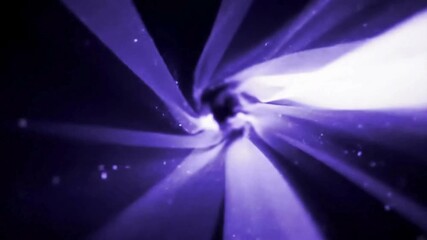 Abstract purple vortex tunnel with swirling light streaks and fast motion creating a vivid digital art background. - Powered by Adobe