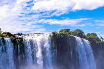 Foz do Iguacu Iguazu Falls waterfall fall waterfalls Argentina Brazil.