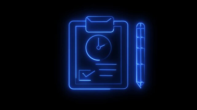 top view panning shot of write a daily activity schedule in a book