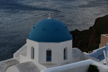 ギリシャサントリーニ島イアの景色