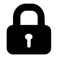 lock icon vector illustration