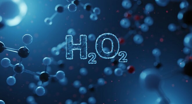 Hydrogen Peroxide Molecular Structure